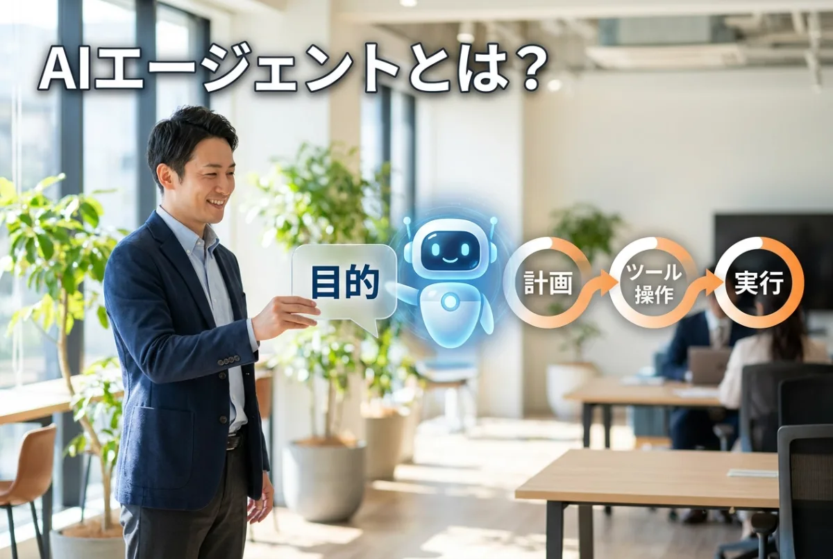 AIエージェントとは？仕組み・できること・始め方をわかりやすく解説