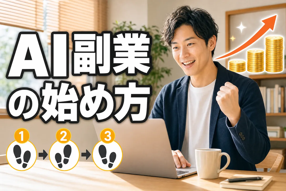 AI副業の始め方｜2026年に稼げるスキルと案件の探し方