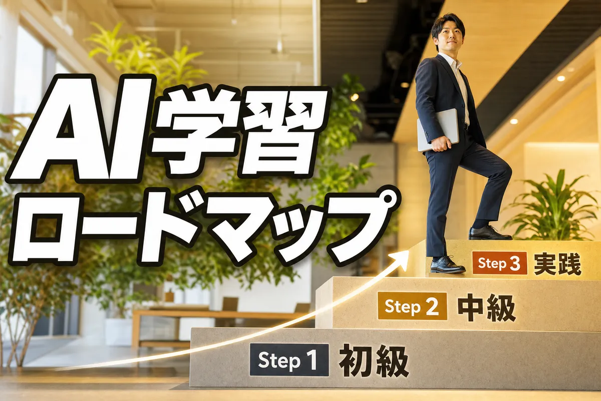 AI学習の始め方ロードマップ｜未経験から3ヶ月で実践レベルへ