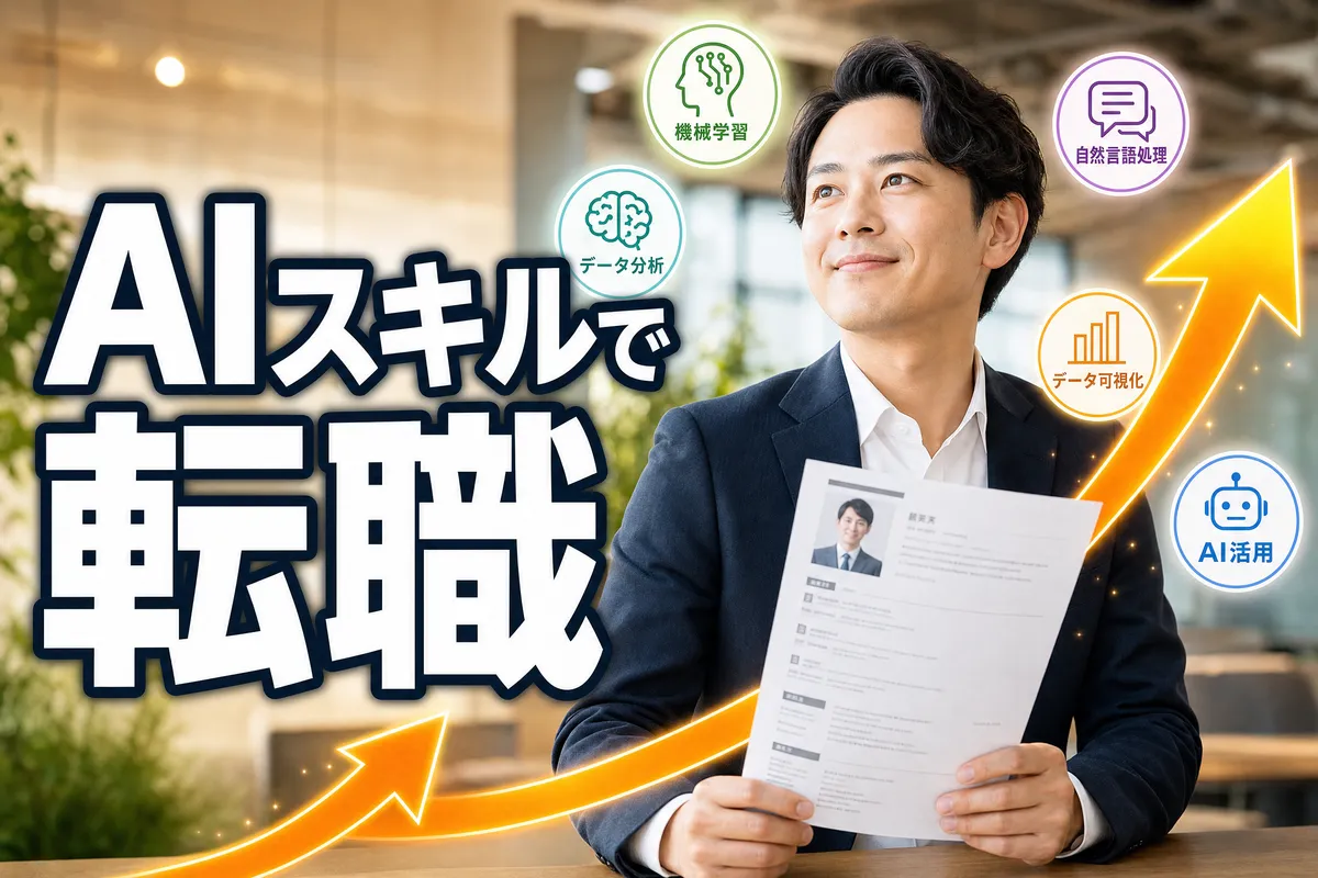 AIスキルで転職を有利に｜市場価値を高める資格・学習法
