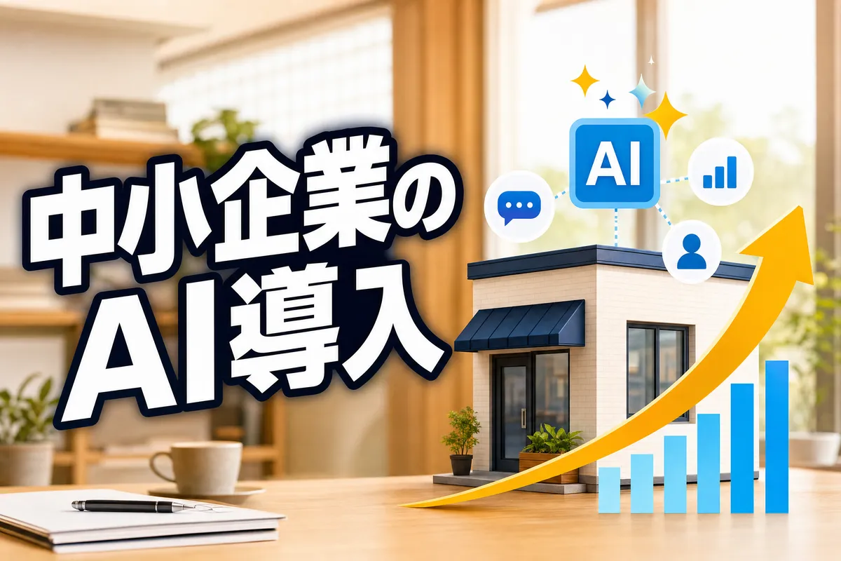 中小企業のAI導入ガイド｜低コストで始める業務改善