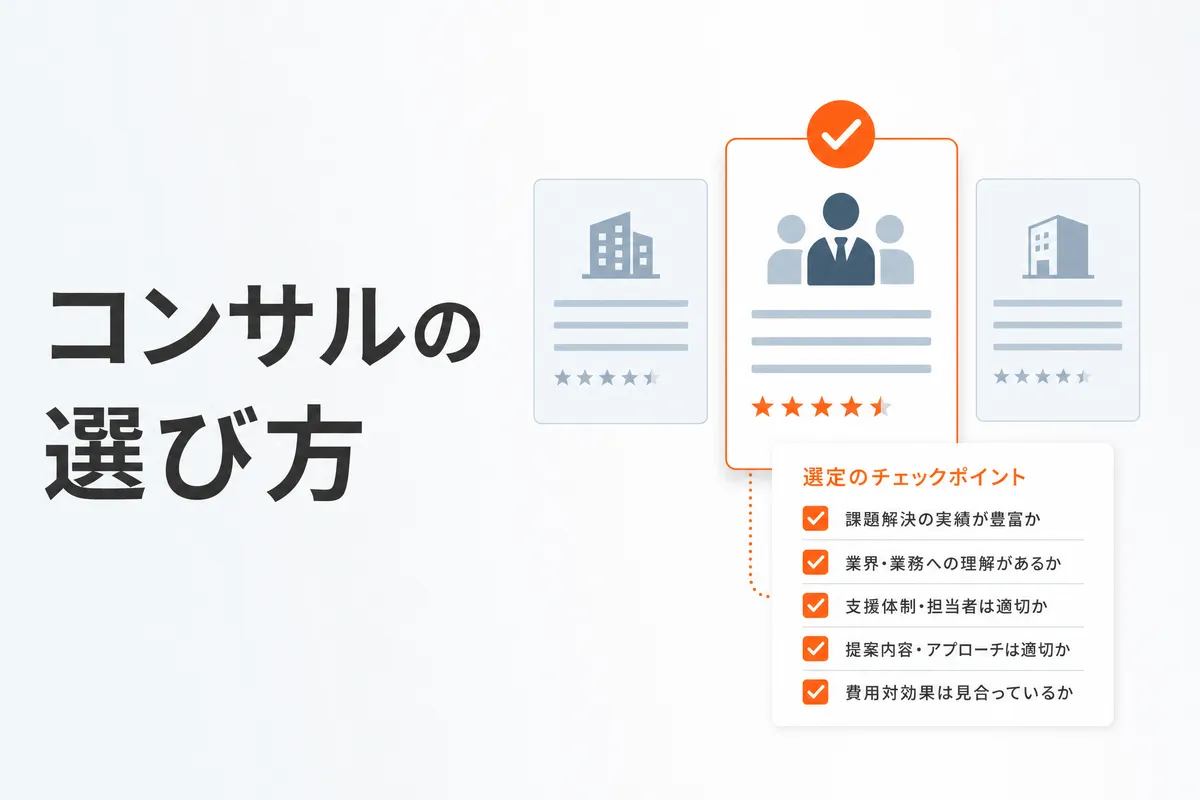 CVR改善コンサルティング会社の選び方｜比較ポイント5つ