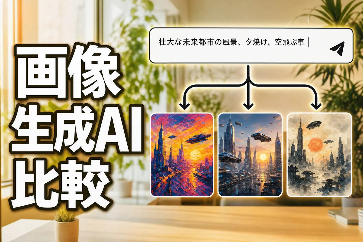 画像生成AIおすすめ比較｜Midjourney vs DALL-E vs Stable Diffusion