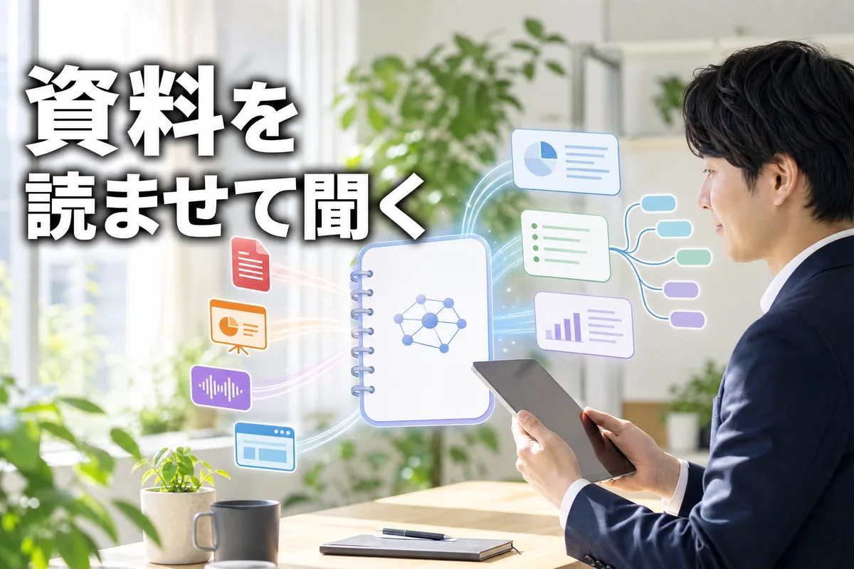 NotebookLMの使い方｜Gemini Notebookへの改称と基本操作・活用例【2026年】