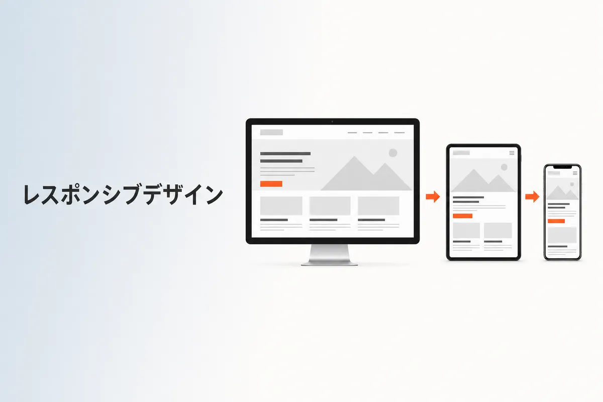 レスポンシブデザインとは？モバイル対応サイトの重要性